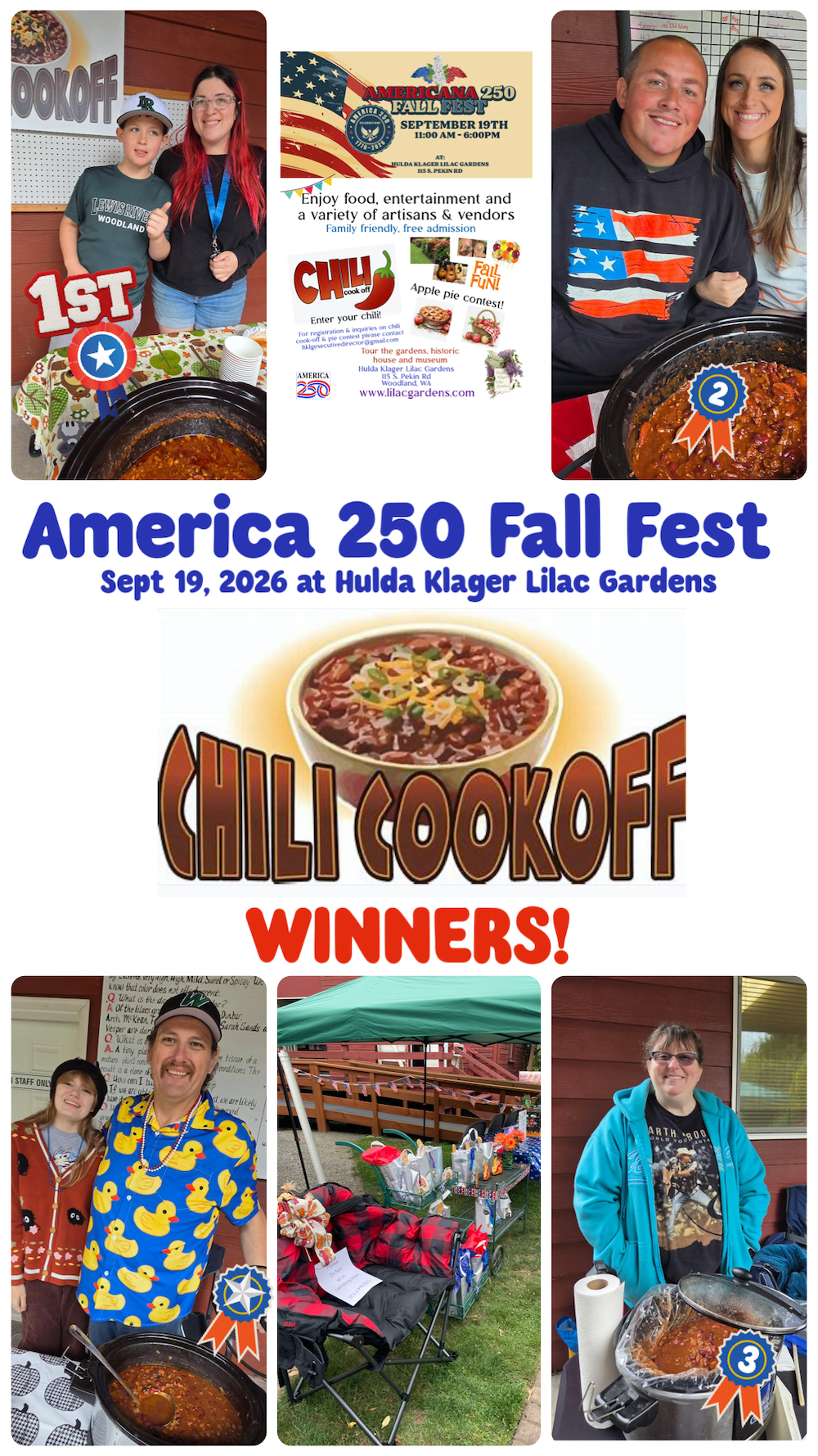 Chili Cookoff Winners