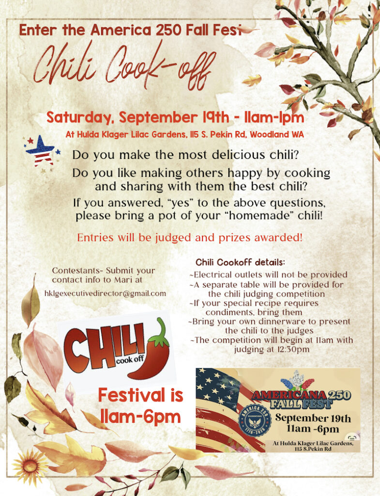 Chili cookoff